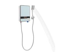 Mini calentador de agua eléctrico de 6500 W, 220 V, con boquilla de ducha, calentador de agua de 30 - 55 °C para baño, cocina