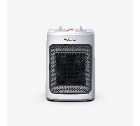 Mini calentador de ventilador de cerámica de 2000 W - Blanco