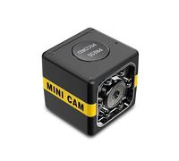 Mini cámara espía oculta 1080P con visión nocturna, detección de movimiento, grabación en bucle, gran angular de 140°, cámara de niñera de tamaño pequeño para seguridad del hogar, monitoreo de