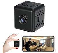 Mini Camara Espia Oculta IP WiFi HD 1080p con Bateria y App para Ver Video a Tiempo Real Desde el Telefono Movil Micro Camara de Seguridad para Vigilancia con Vision Nocturna y Deteccion de Movimiento