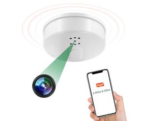 Mini cámara espía Tebetu HD con visión nocturna y detección de movimiento