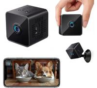 Mini Camara Espia WiFi 1080P, Visión Nocturna, Detecta Movimiento, Verde