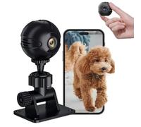 Mini Camara Espia WiFi, Camara Vigilancia WiFi Sin Cables Exterior/Interior Con Vision Nocturna/DeteccióN De Movimiento, Cámara EspíA Inalambricas Con Batería Para Ver En El Movil Casa/Oficina/Coche