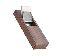 Mini cepilladora de mano japonesa para carpintería | Plano de tracción compacto compatible con acabado de madera suave, biselado y trabajo de bricolaje de precisión (7 pulgadas)