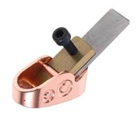 Mini Cepilladora Manual para Carpintería de 12mm, Ajuste Preciso | Acero y Latón, Uso Mano, Taller de Luthier para Violín, Incluye Tornillo Color Aleatorio