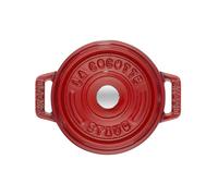 MINI COCOTTE 10 CM, REDONDO, NEGRO, HIERRO FUNDIDO STAUB Cherry