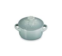 Mini Cocotte de Cerámica Jardín de Le Creuset - Diseño Floral en Relieve, Ideal para Horno, Microondas y Mesa, 250 ml