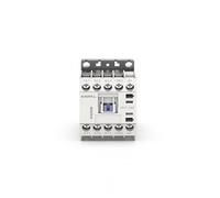 Mini contactor 3P 6A 9A 12A Dispositivo de contacto 24V 48V 110V 220V Contactor de montaje en carril DIN 12v CC interruptor de protección eléctrica(6A DC contactor,48V)