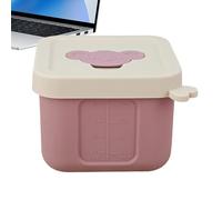 Mini contenedor de aperitivos, de molde de hielo reutilizable a prueba de fugas | Separadores de alimentos | Contenedores de silicona | Mini de alimentos con tapa para salsas | para aderezo