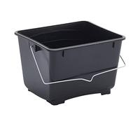 Mini Cubo de Pintura de plástico ProDec de 2,5 litros (0,5 galones) 100% plástico Reciclado con asa de Transporte metálica para Todo Tipo de Pinturas y pastas Apto para Mini Rodillos de 4 Pulgadas