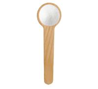 Mini cuchara de madera, pala de sal de baño, mini cuchara de leche en polvo de loto - Cuchara reutilizable para dulces, cucharadita, utensilios para servir miel, postres, entrantes, café, té