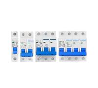 Mini disyuntor AC MCB 1P 2P 3P 4P 230V 400V 6KA | Interruptor de aire 10A 16A 20A 32A 40A 50A 63A Protección contra cortocircuitos y sobrecargas(4p,63A)