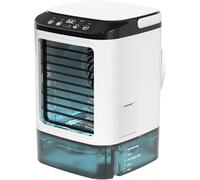Mini enfriador de aire portátil, ventilador de aire acondicionado 3 en 1 con 3 velocidades y luces LED