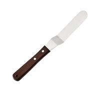 Mini espátula de metal, crepe de acero inoxidable cortado y servidor de Turner, mini espátula para hornear, hornear, cortar y servir, espátula de galletas de pinball de panqueque para