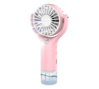 Mini Fan with Mist USB Charging Cooling Misting Blower with 3 Speeds