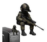 Mini Figuras Soldados | Figuras En Miniatura Coleccionables Impresas En 3D | Estatua Realista Soldado Decoración Escritorio,para Escritorio Estantería Televisor Entrada Sala Juegos Chicos Hombres