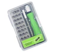 Mini Juego Destornilladores - Kit De Herramientas Ajustable 32 En 1 Para Electrónica,Juego Puntas Destornillador,Para PC Videojuegos Reloj Gafas Electrónica Batería Coche Dispositivos