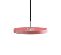 Mini Lámpara Colgante Asteria Plus en Tono Rosa/acero