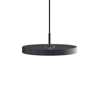 Mini Lámpara Colgante Asteria Plus Gris Antracita/ Negro