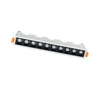 MINI LED BLANCO/NEGRO PT LED LUZ DE TECHO 20W WW 3000K 10045