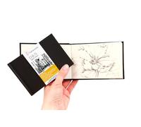 Hahnemühle FineArt – Mini libro de bocetos para lápiz y carboncillo – 140 g/m², 60 págs
