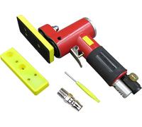 Mini lijadora orbital neumática – lijadora manual neumática con 2 discos de lijado, para automóviles, madera, metal y muebles, herramienta de pulido y lijado