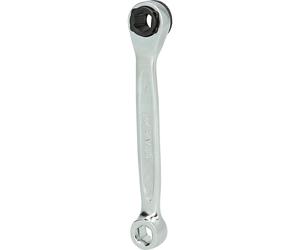 Mini llave poligonal de trinquete reversible para puntas GEARplus KS Tools, longitud 90 mm