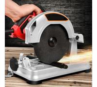 Mini máquina cortadora de mesa de sierra eléctrica, sierra de mesa de 0-45 grados, cortadora pequeña para cortar Metal, madera y plástico 1 Silver Blade