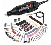 Mini máquina de grabado de taladro eléctrico, herramientas rotativas Dremel, amoladora de grabado Compatible con herramientas eléctricas, accesorios, 220V D