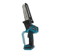 Mini motosierra de 6 pulgadas y 8 pulgadas, motor sin escobillas, 600 W, sierra de cadena de mano, sierra de podar, compatible con batería Makita de 18 V, motosierra portátil para manejo con una sola