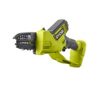 Ryobi Mini motosierra de poda ONE+™ 18V sin escobillas 10 cm (Incluye batería y cargador)