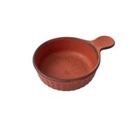 Mini olla para servir DONABE 15 cm, naranja, cerámica, MIJ