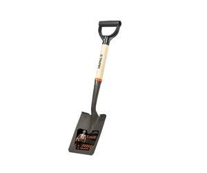 Mini Pala Truper Multiusos con Mango de Madera y Cabeza en Punta o Cuadrada