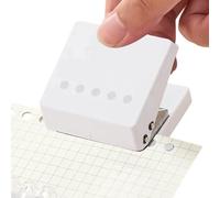 Mini perforadora - Herramientas de corte multifuncionales portátiles de mano | Perforadora de insignias para tarjetas de scrapbooking de estudio, álbum de fotos, sobres, cartas, cuadernos