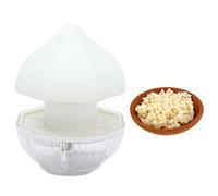 Mini picadora de ajo, picadora de cocina tipo prensa Manual | Picar los ajos pelados rápidamente utilizando un cortador de ajos en cocinas pequeñas con cuchillas de acero inoxidable