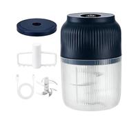 Mini Picadora Eléctrica de Alimentos Recargable por USB, 350 mililitros,