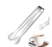Mini Pinzas de Servir - Pinza para Alimentos de 11x1,7 cm | Piņza de Servir de Acero Inoxidable para, Pinzas de Cocina Universales Antióxido, Piņza Pequeña de Aperitivos para Servír Cubitos de