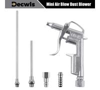 Mini pistola de aire comprimido DG-10, conector rápido tipo UE/JP, herramienta neumática portátil, limpiador de suciedad, compresor, soplador de polvo con gatillo, para limpieza de motores de Adapter-