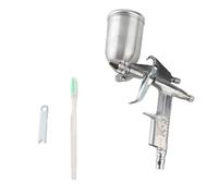 Mini Pistola de Pintar,Pintar Paredes,Pistola Pintura Con Deposito Superior,0.5Mm 125 ml Mini Pistola Pulverizadora de Gravedad de Aire para Pintar,Para Automóviles