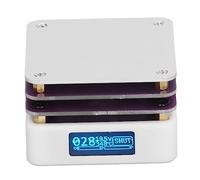 Mini placa caliente de soldadura, mesa de calefacción termostática inteligente de 65 W 20 V con control de temperatura, pantalla de pantalla, calentador eléctrico de retrabajo de precalentamiento para