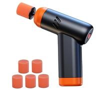 Mini pulidora para detalles de automóviles, pulidora inalámbrica ajustable de 2 velocidades con 5 almohadillas de pulido, máquina de reparación de rayones de mano recargable para encerado del cuidado