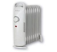 Mini Radiador de Aceite 800W MARU3902-7 Elementos, Compacto y Portátil - Calefactor Silencioso de Bajo - Consumo con Termostato Ajustable