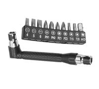Mini Ratchet Set - 11 Pieces Universal Precision Heavy Duty | Tight Spaces Household Ratchet Wrench | For Electrician Repair Motorcycle Bike Car Computer Plumbing | Chrome Vanadium Steel Electroplated