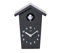 Mini Reloj de Cuco HOCHHAUS, Reloj de Pared, Reloj Moderno Selva Negra, 17.0 × 12.4 × 9.0cm (LxAxA), Reloj de Pared con Función de Sueño Nocturno, Llamada de Cuco, Movimiento de Cuarzo