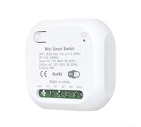 Mini Smart Switch WiFi RF433, control de voz para Alexa, automatización de programación para iluminación del hogar (16A)