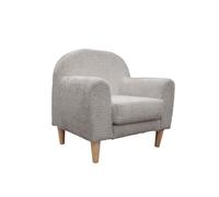 Mini sofá infantil de Micuna Madera / Borreguito Gris