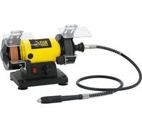 Mini soporte de lijado FARTOOLS MBG120, 120 W, 75 mm, incluye disco de lijado y cepillo de pulido