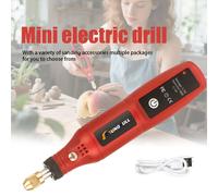 Mini taladro eléctrico, Mini taladro de mano, herramienta rotativa, USB, inalámbrico, pluma de grabado para carpintería, herramientas Dremel para joyería, Metal y vidrio D