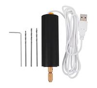 Mini Taladro Eléctrico USB 5v Negro para Perforación DIY