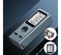 Mini Telémetro Láser Inteligente de 30M, Medidor de Distancia Digital de Alta Precisión, Recargable por USB, Medidor Láser de Mano, Precisión de 0.03-30m ±1mm, Aleación de Aluminio, Portátil, Tamaño 3